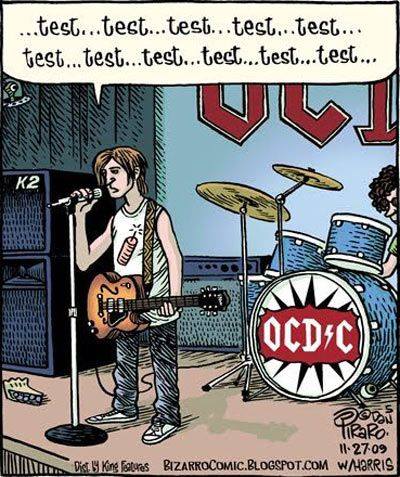 OCD guitarist