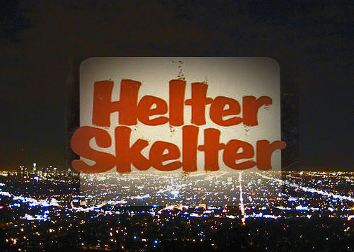 Hleter Skelter text over LA night skyline
