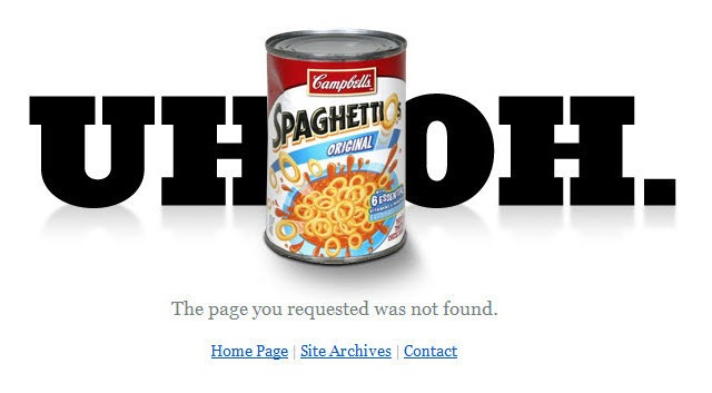 404 Spaghetti-Os