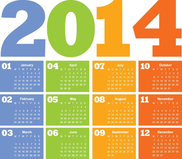Calendar 2014 Wallpaper