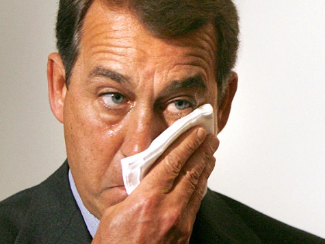 John Boehner Crying