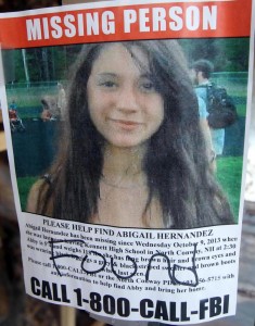 Abigail Hernandez Missing Poster