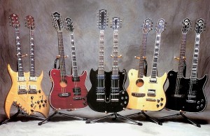 Double-neck guitars