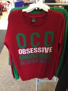 OCD: Obsessive Christmas Disorder